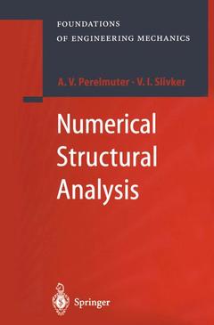Cover of the book Numerical Structural Analysis