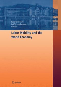 Couverture de l’ouvrage Labor Mobility and the World Economy