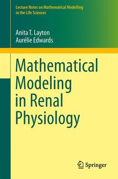 Couverture de l’ouvrage Mathematical Modeling in Renal Physiology