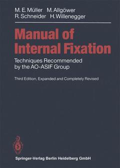 Couverture de l’ouvrage Manual of INTERNAL FIXATION