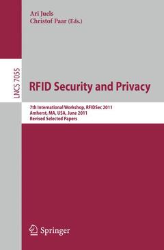 Couverture de l’ouvrage RFID Security and Privacy