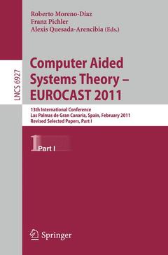 Couverture de l’ouvrage Computer Aided Systems Theory -- EUROCAST 2011