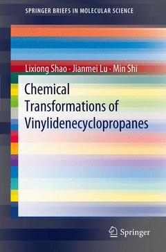 Couverture de l’ouvrage Chemical Transformations of Vinylidenecyclopropanes