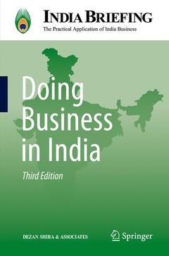Couverture de l’ouvrage Doing Business in India