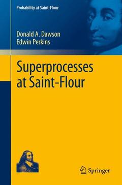 Couverture de l’ouvrage Superprocesses at Saint-Flour