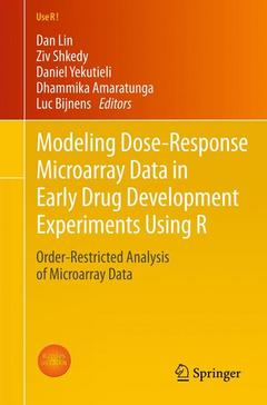 Couverture de l’ouvrage Modeling Dose-Response Microarray Data in Early Drug Development Experiments Using R
