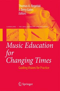 Couverture de l’ouvrage Music Education for Changing Times