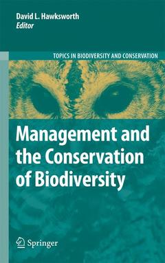 Couverture de l’ouvrage Management and the Conservation of Biodiversity