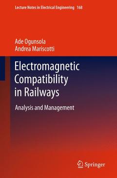 Couverture de l’ouvrage Electromagnetic Compatibility in Railways