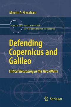 Couverture de l’ouvrage Defending Copernicus and Galileo