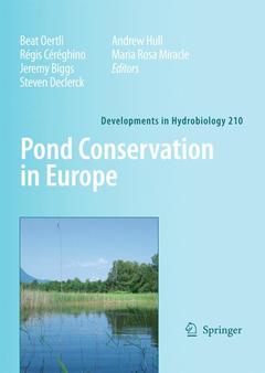 Cover of the book Pond Conservation in Europe