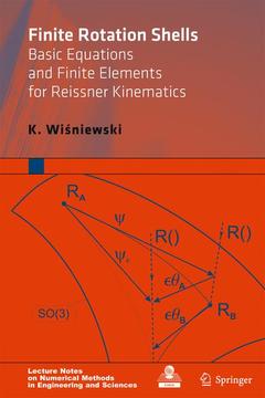 Cover of the book Finite Rotation Shells
