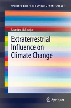 Couverture de l’ouvrage Extraterrestrial Influence on Climate Change