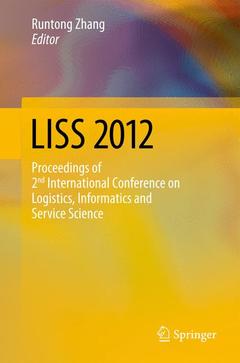 Couverture de l’ouvrage LISS 2012