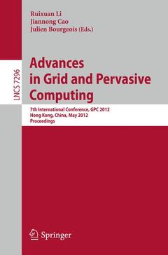 Cover of the book Advances in Grid and Pervasive Computing