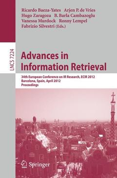 Cover of the book Advances in Information Retrieval