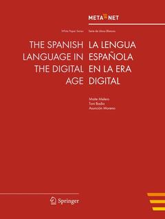 Couverture de l’ouvrage The Spanish Language in the Digital Age