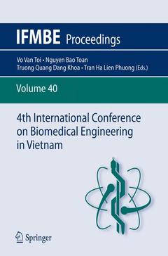 Cover of the book 4th International Conference on Biomedical Engineering in Vietnam