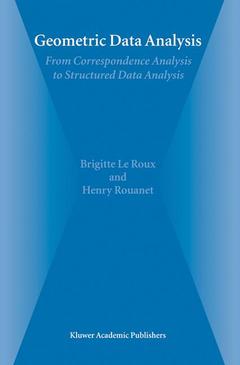 Couverture de l’ouvrage Geometric Data Analysis