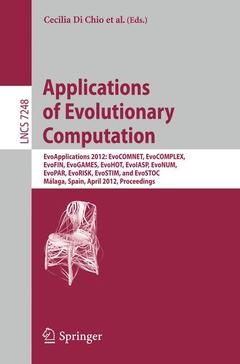 Couverture de l’ouvrage Applications of Evolutionary Computation