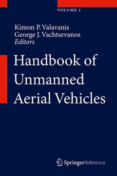 Couverture de l’ouvrage Handbook of Unmanned Aerial Vehicles
