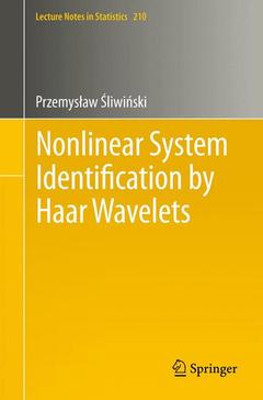 Couverture de l’ouvrage Nonlinear System Identification by Haar Wavelets