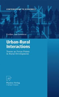 Couverture de l’ouvrage Urban-Rural Interactions