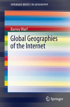 Cover of the book Global Geographies of the Internet