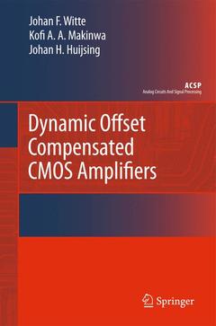 Couverture de l’ouvrage Dynamic Offset Compensated CMOS Amplifiers