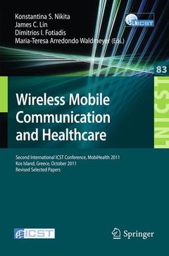 Cover of the book Wireless Mobile Communication and Healthcare
