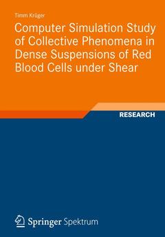 Cover of the book Computer Simulation Study of Collective Phenomena in Dense Suspensions of Red Blood Cells under Shear