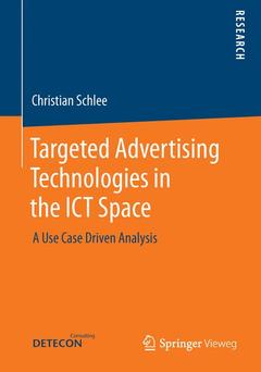 Couverture de l’ouvrage Targeted Advertising Technologies in the ICT Space