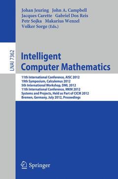 Couverture de l’ouvrage Intelligent Computer Mathematics