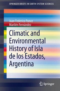 Couverture de l’ouvrage Climatic and Environmental History of Isla de los Estados, Argentina