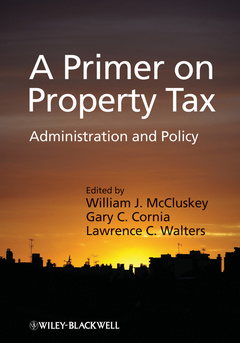 Couverture de l’ouvrage A Primer on Property Tax