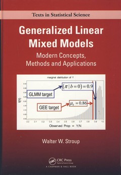 Couverture de l’ouvrage Generalized Linear Mixed Models