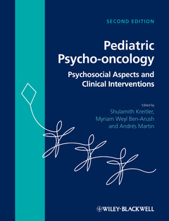 Couverture de l’ouvrage Pediatric Psycho-oncology
