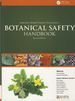 Couverture de l’ouvrage American Herbal Products Association's Botanical Safety Handbook