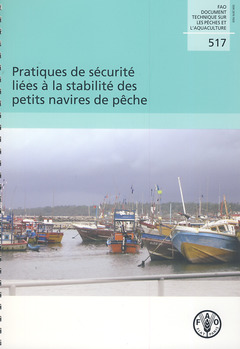 Couverture de l’ouvrage Pratiques de sécurité liées à la stabilité des petits navires de pêches