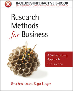Couverture de l’ouvrage Research Methods for Business