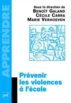 Couverture de l’ouvrage Prévenir les violences à l'école