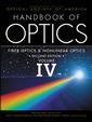 Couverture de l'ouvrage Handbook of optics, vol. 4: fiber optics and nonlinear optics (2nd ed'2001)
