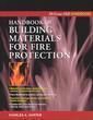 Couverture de l'ouvrage Handbook of building materials for fire protection