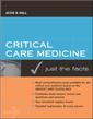 Couverture de l'ouvrage Critical care medicine : Just the facts