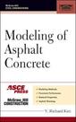 Couverture de l'ouvrage Modeling of asphalt concrete