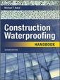 Couverture de l'ouvrage Construction waterproofing handbook