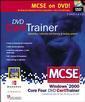 Couverture de l'ouvrage MCSE CertTrainer 2001 core four (manual + CD-ROM)