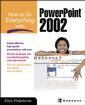 Couverture de l'ouvrage How to do everything with powerpoint® 2002