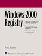 Couverture de l'ouvrage Windows 2000 Registry, paperback