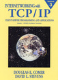 Couverture de l'ouvrage Internetworking with TCP/IP vol 3 : Client/server programming & applications Linux/POSIX sockets version